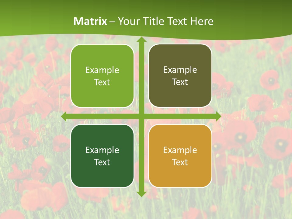 Red Colored Scenics PowerPoint Template