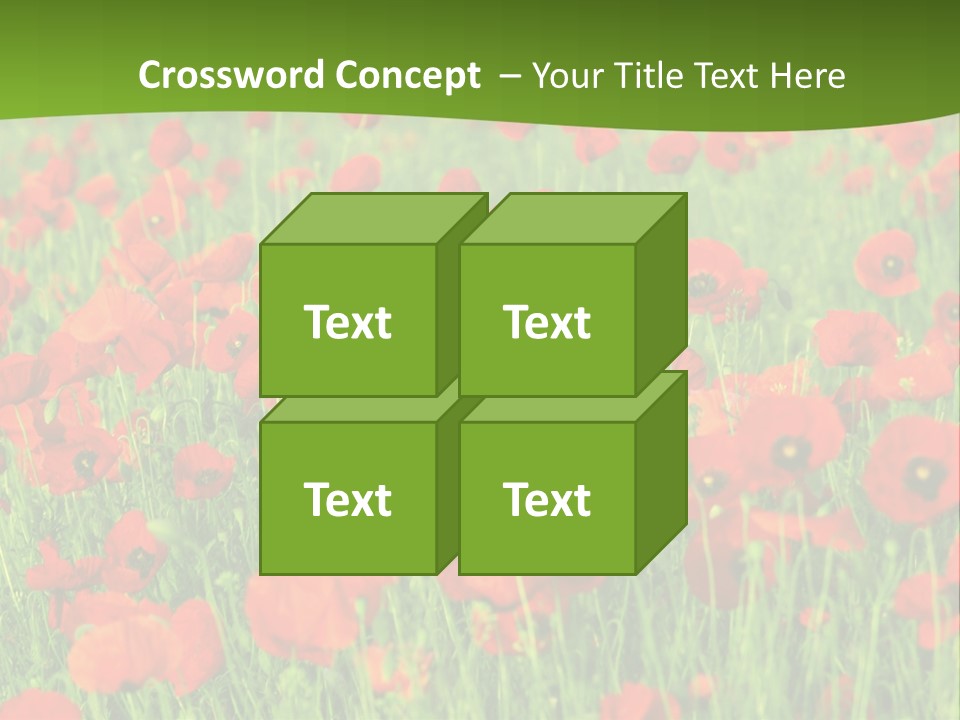 Red Colored Scenics PowerPoint Template
