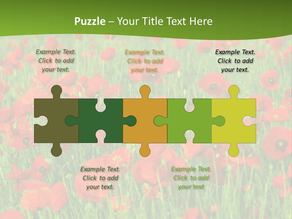 Red Colored Scenics PowerPoint Template