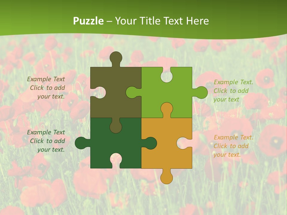 Red Colored Scenics PowerPoint Template