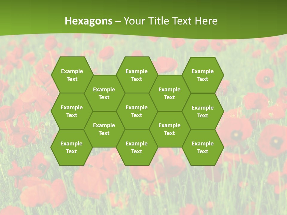 Red Colored Scenics PowerPoint Template