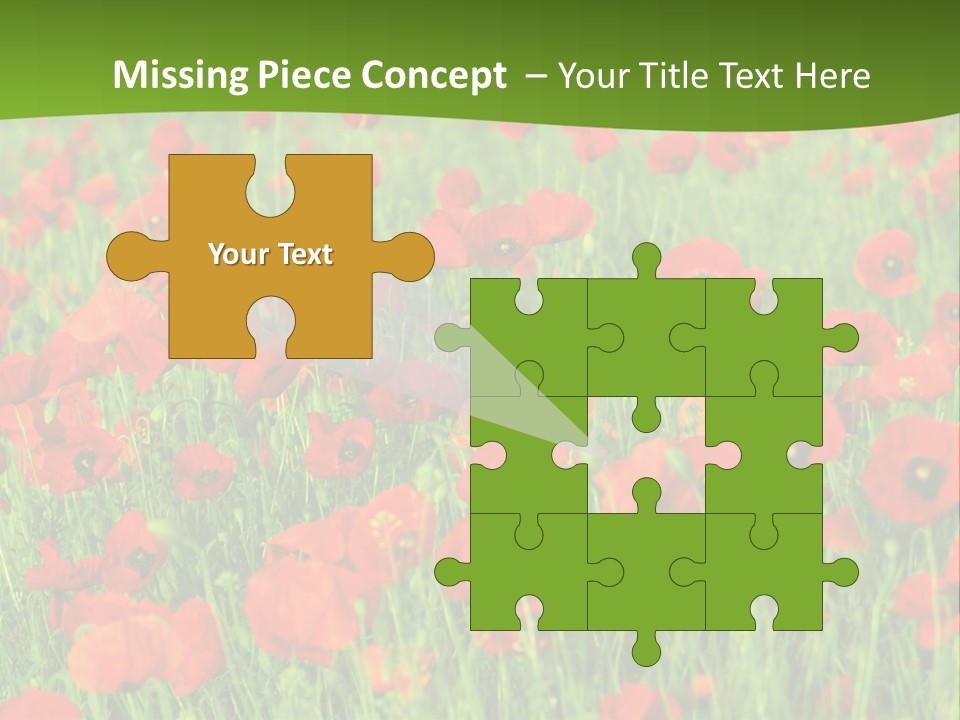 Red Colored Scenics PowerPoint Template