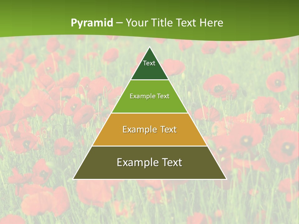 Red Colored Scenics PowerPoint Template