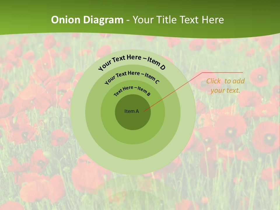 Red Colored Scenics PowerPoint Template