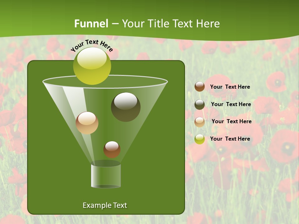 Red Colored Scenics PowerPoint Template