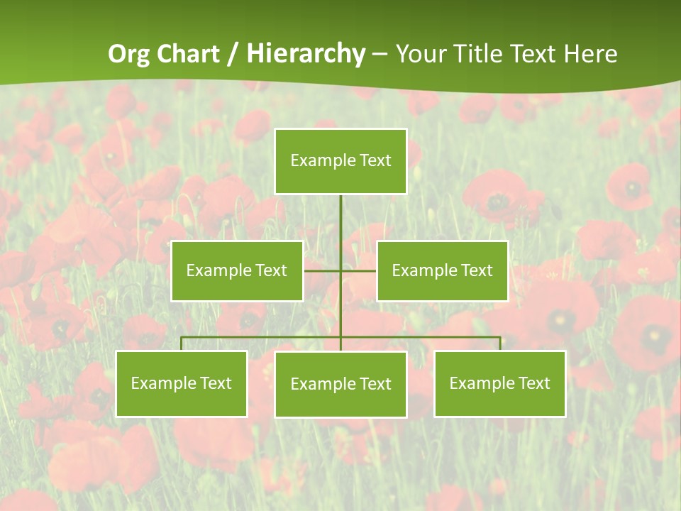 Red Colored Scenics PowerPoint Template