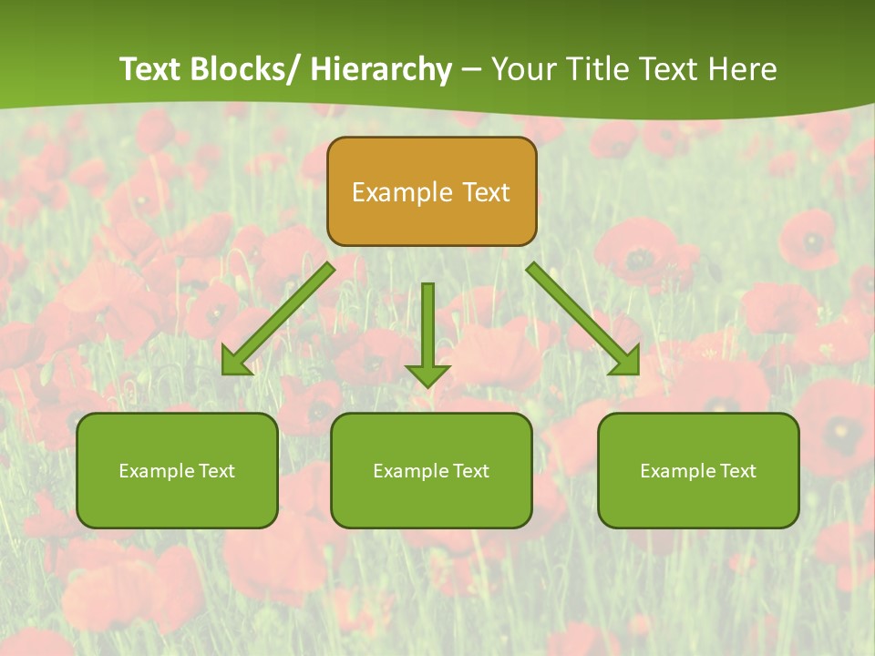 Red Colored Scenics PowerPoint Template