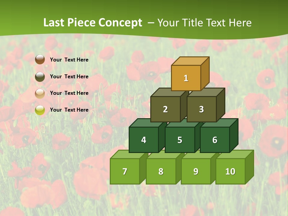 Red Colored Scenics PowerPoint Template