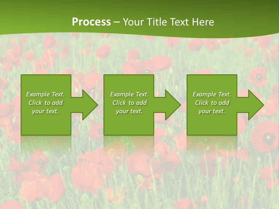 Red Colored Scenics PowerPoint Template