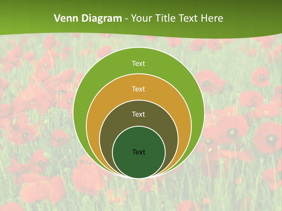 Red Colored Scenics PowerPoint Template