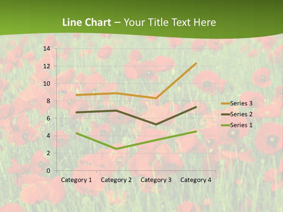 Red Colored Scenics PowerPoint Template