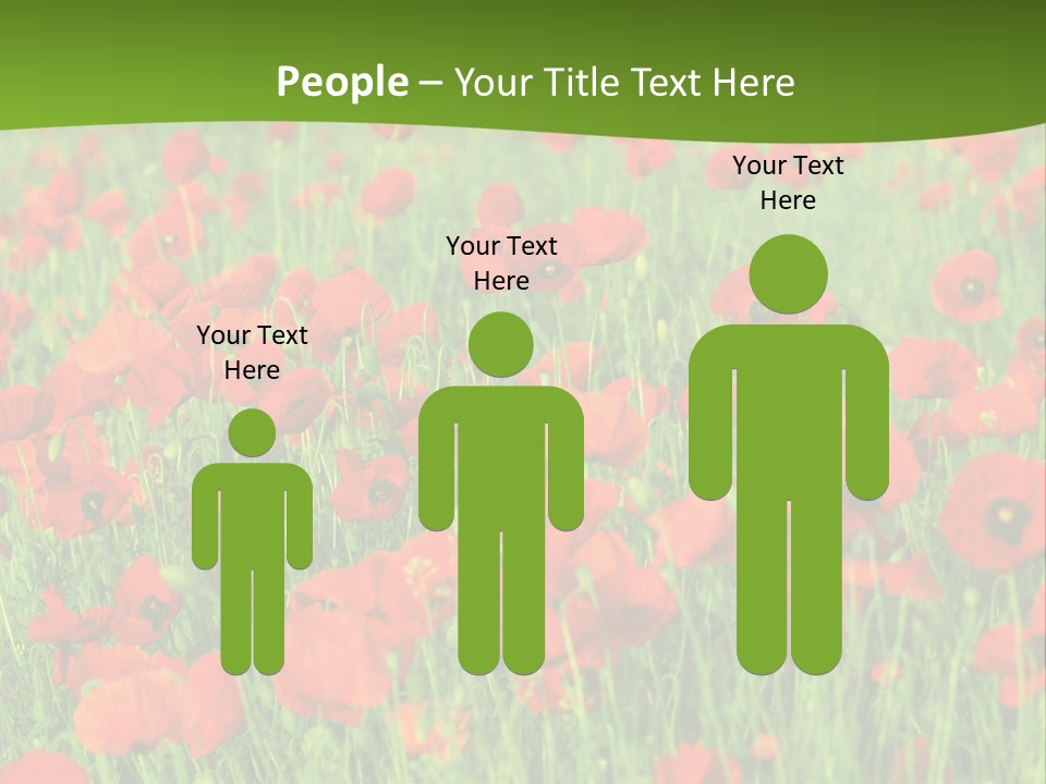 Red Colored Scenics PowerPoint Template