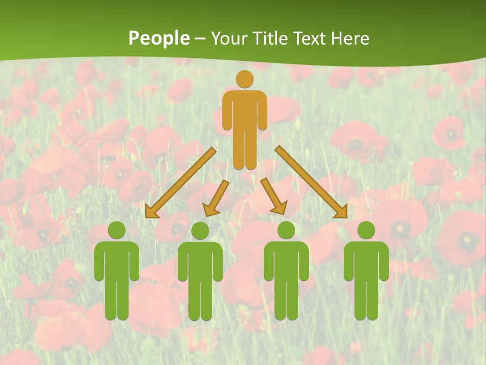 Red Colored Scenics PowerPoint Template