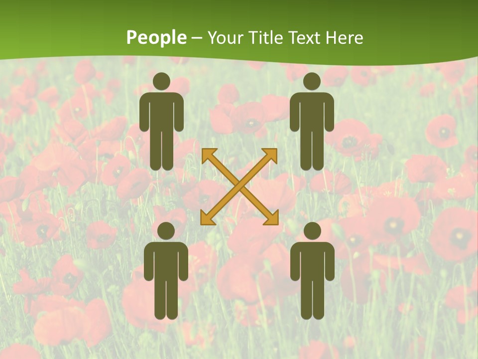 Red Colored Scenics PowerPoint Template