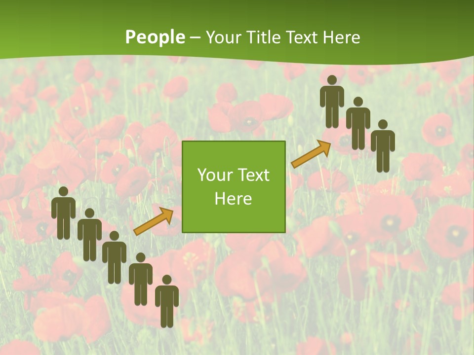 Red Colored Scenics PowerPoint Template