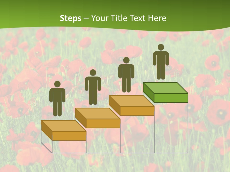 Red Colored Scenics PowerPoint Template