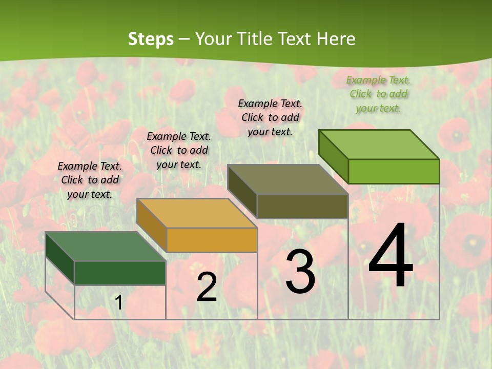 Red Colored Scenics PowerPoint Template