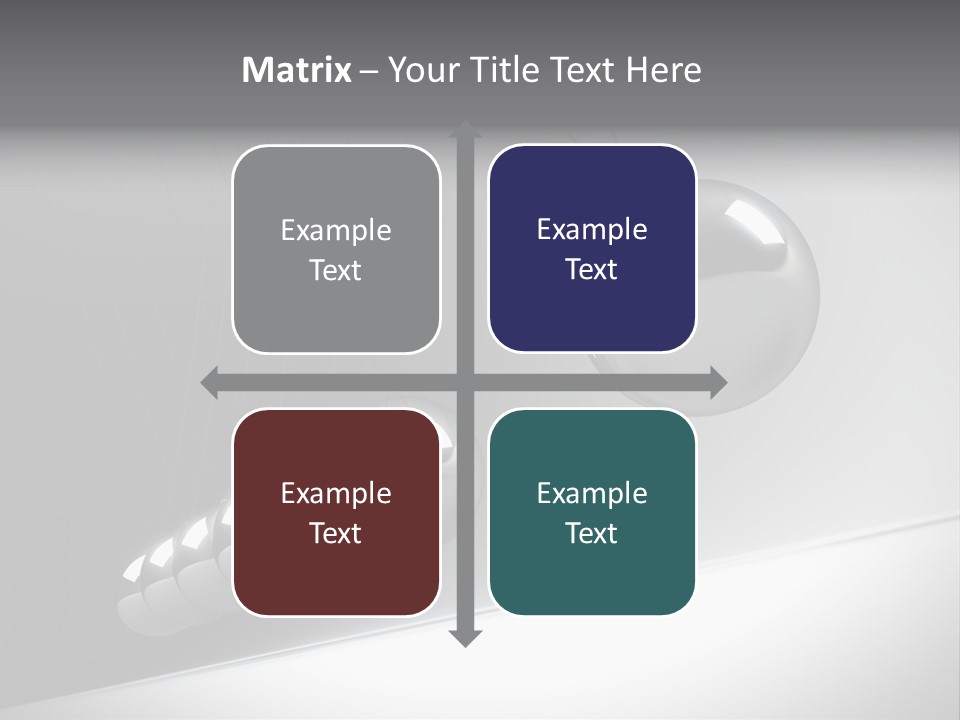 Pendulum Render Balance PowerPoint Template