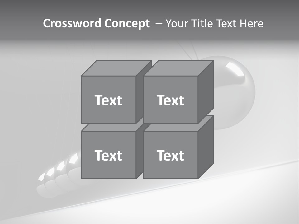 Pendulum Render Balance PowerPoint Template