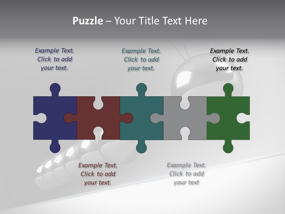 Pendulum Render Balance PowerPoint Template
