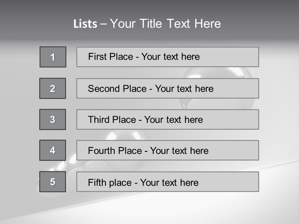 Pendulum Render Balance PowerPoint Template