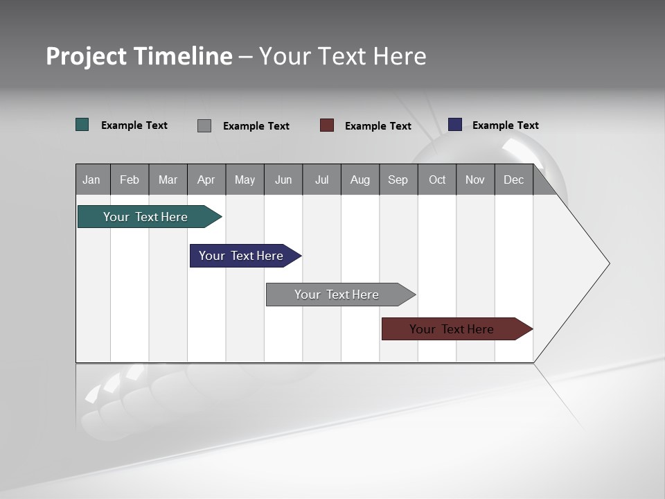 Pendulum Render Balance PowerPoint Template