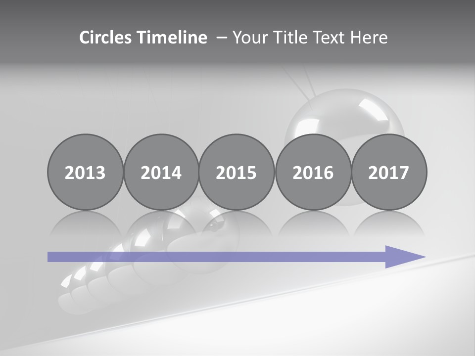 Pendulum Render Balance PowerPoint Template