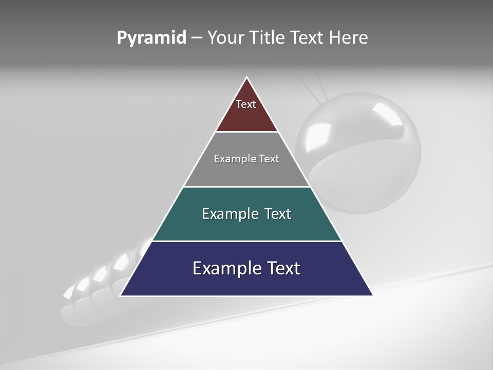 Pendulum Render Balance PowerPoint Template