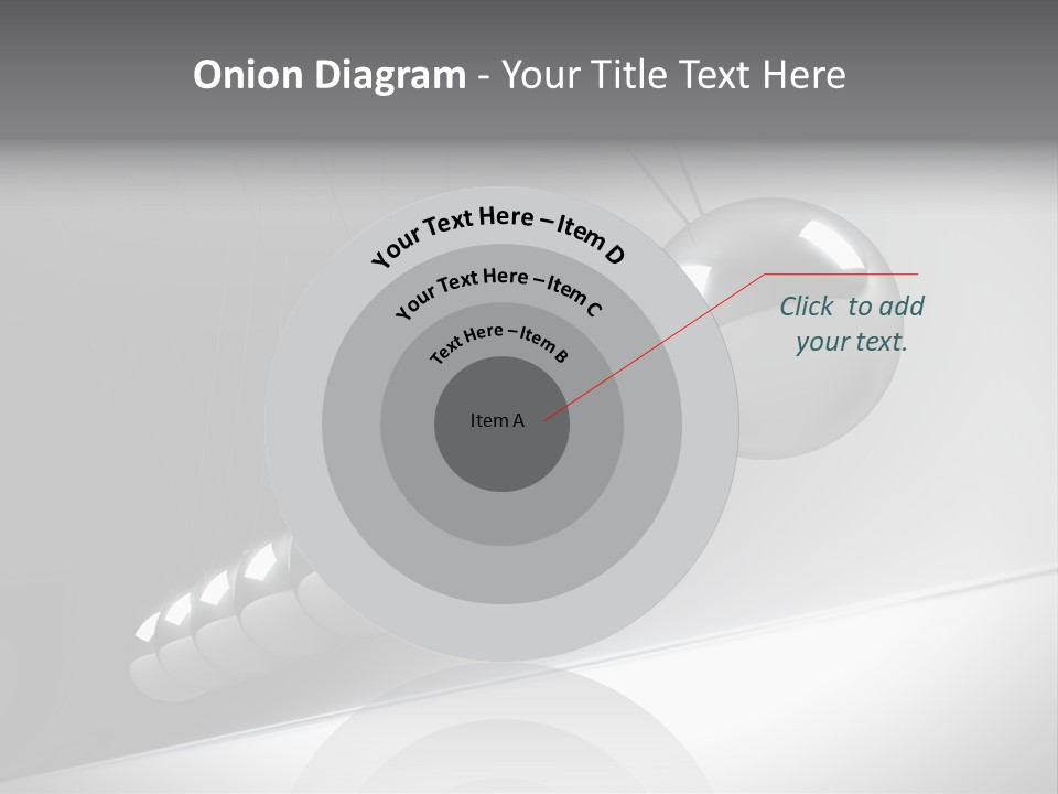Pendulum Render Balance PowerPoint Template