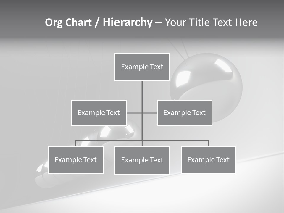 Pendulum Render Balance PowerPoint Template