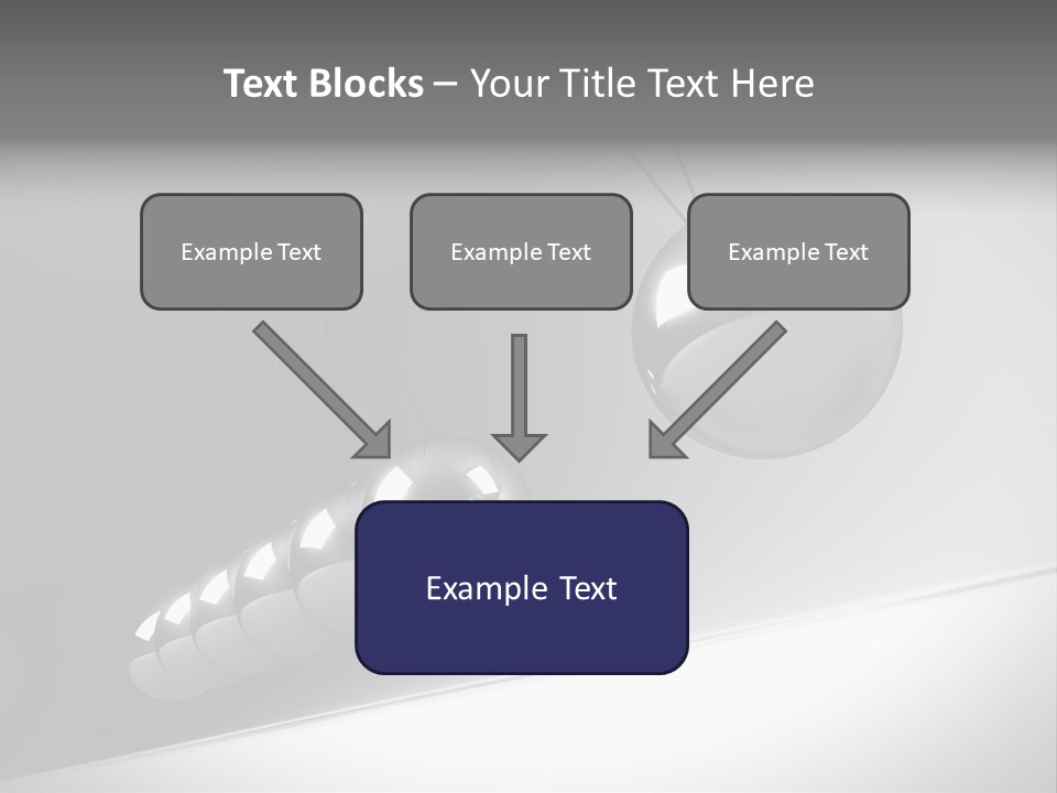 Pendulum Render Balance PowerPoint Template