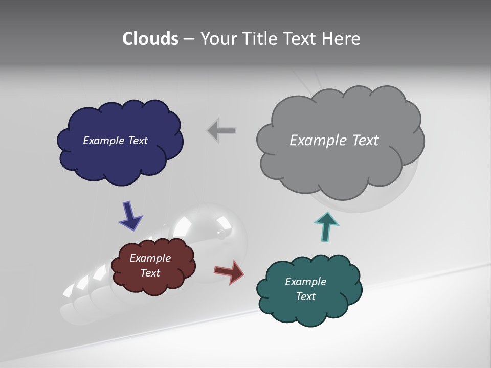 Pendulum Render Balance PowerPoint Template