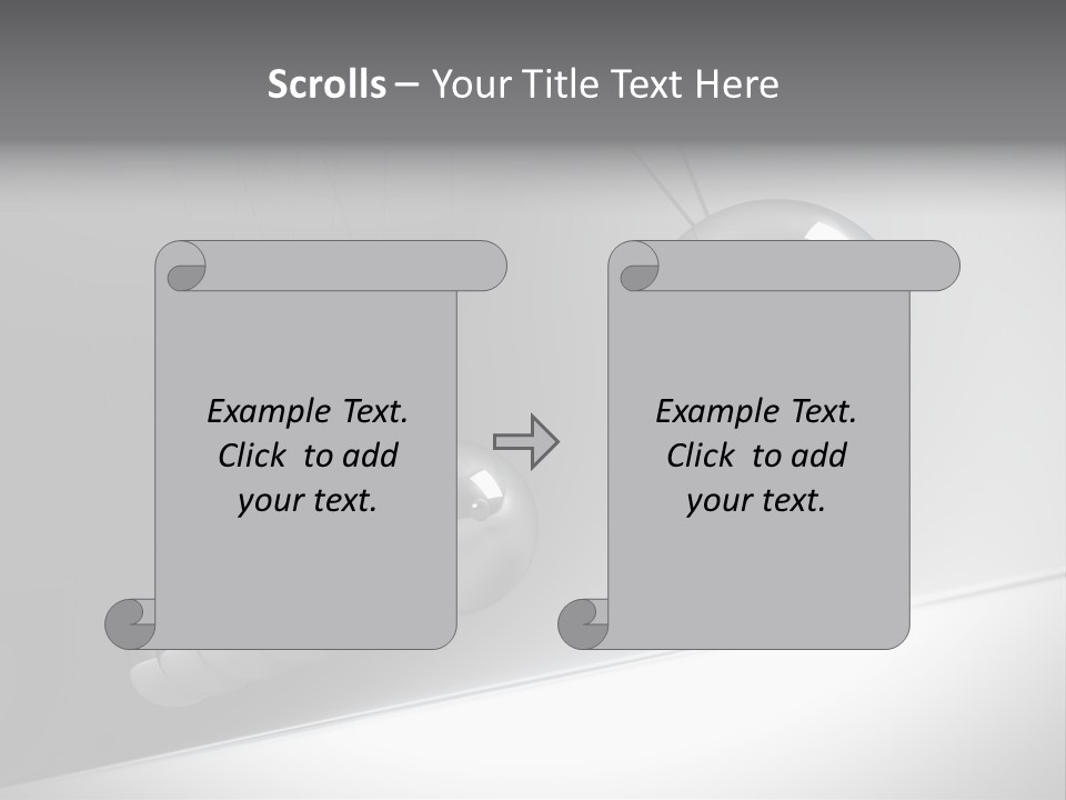 Pendulum Render Balance PowerPoint Template