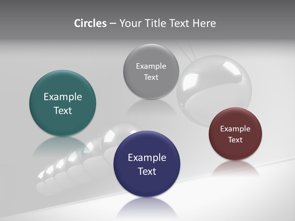 Pendulum Render Balance PowerPoint Template