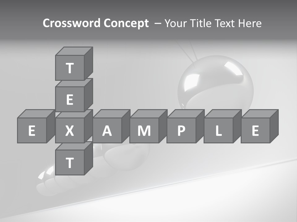 Pendulum Render Balance PowerPoint Template