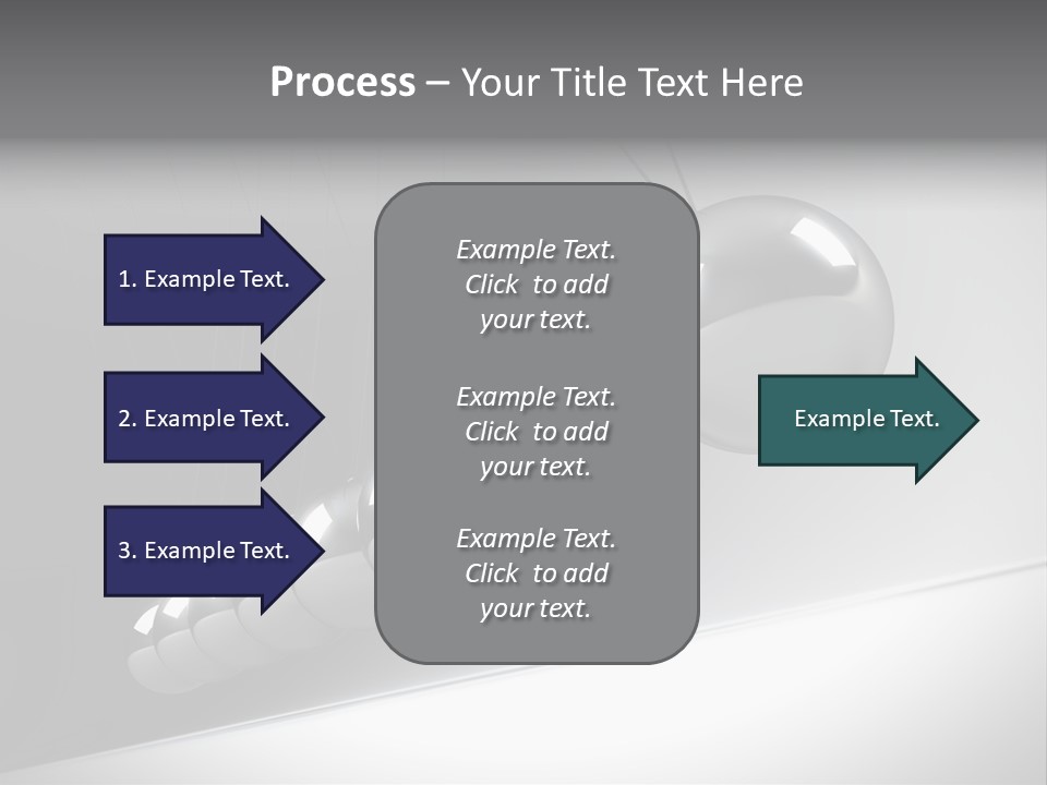 Pendulum Render Balance PowerPoint Template