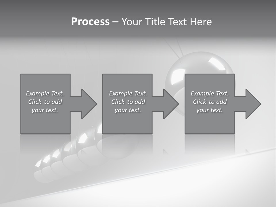 Pendulum Render Balance PowerPoint Template