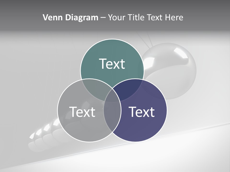 Pendulum Render Balance PowerPoint Template
