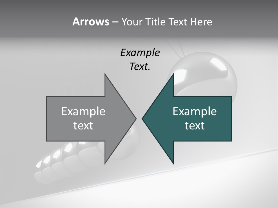 Pendulum Render Balance PowerPoint Template