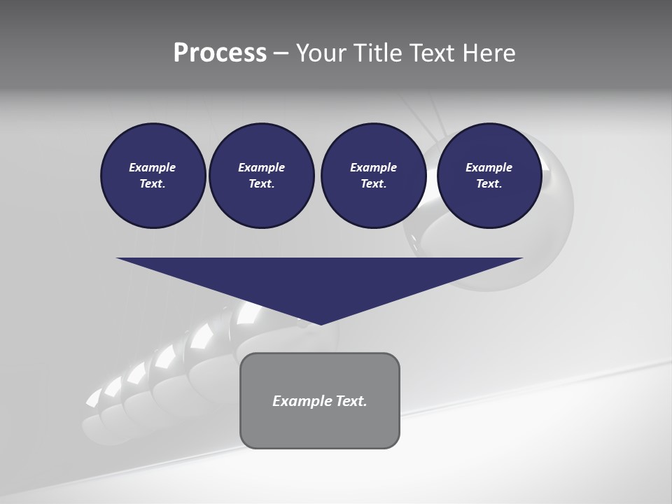 Pendulum Render Balance PowerPoint Template
