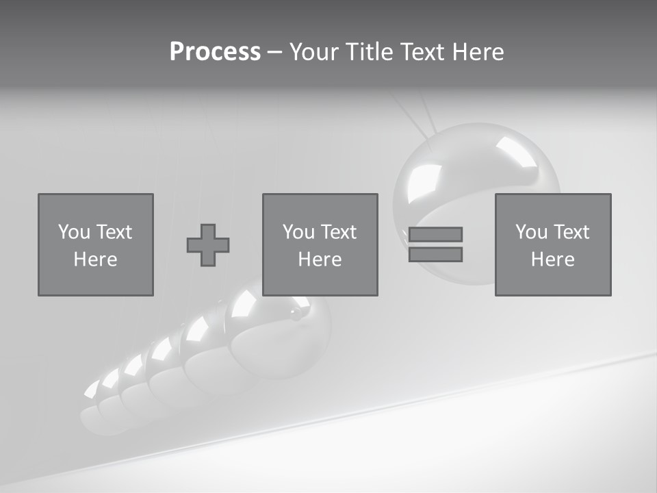 Pendulum Render Balance PowerPoint Template