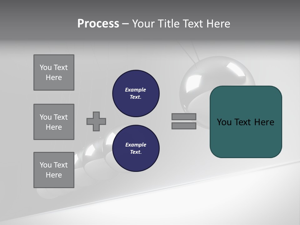 Pendulum Render Balance PowerPoint Template