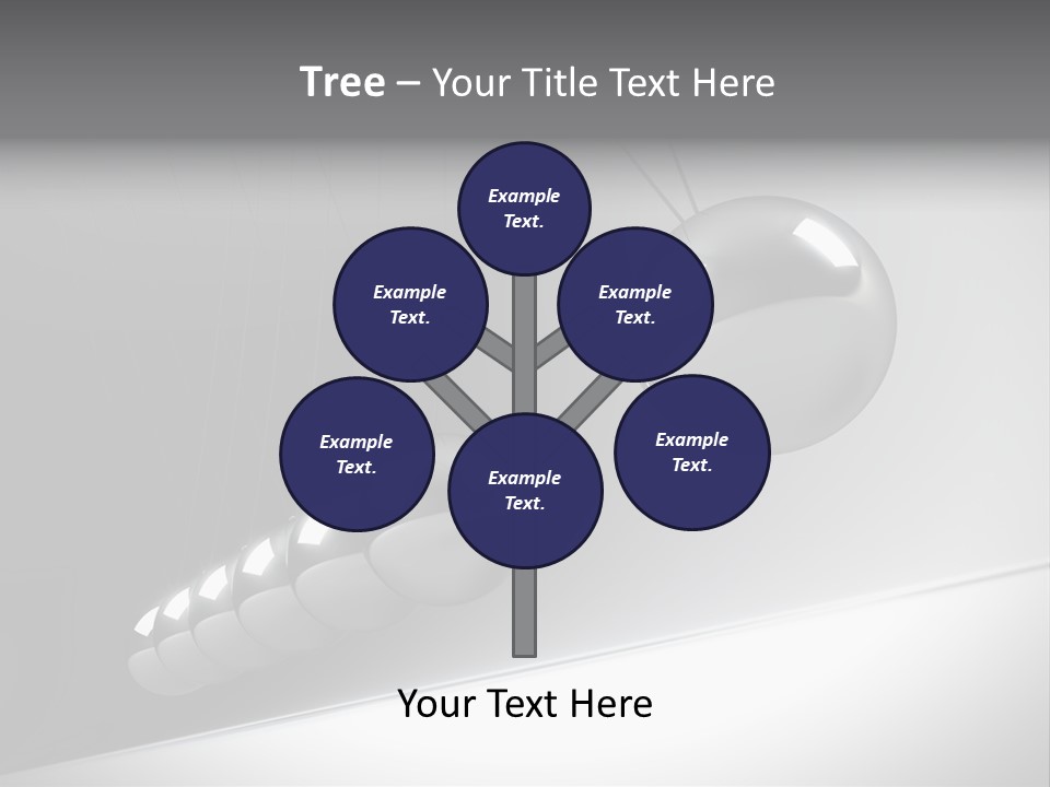 Pendulum Render Balance PowerPoint Template