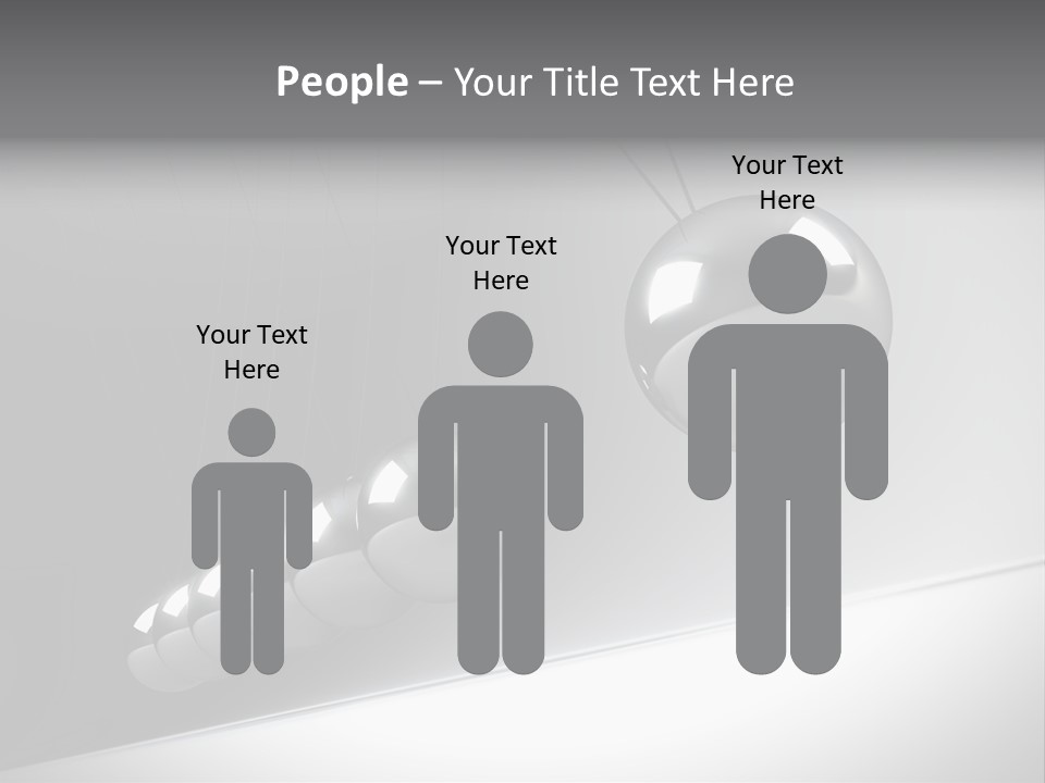 Pendulum Render Balance PowerPoint Template