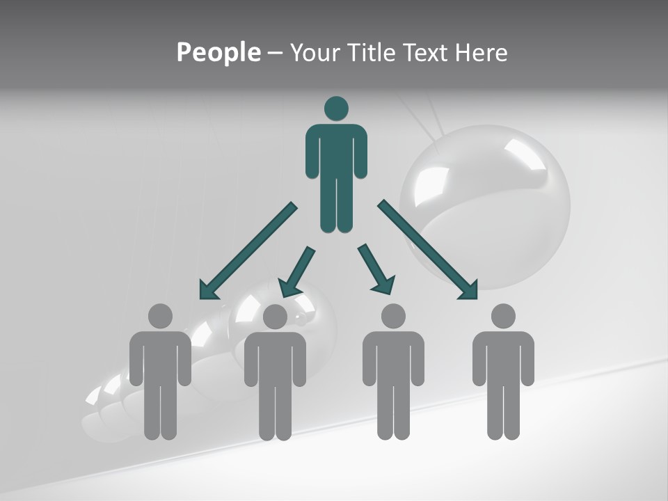 Pendulum Render Balance PowerPoint Template