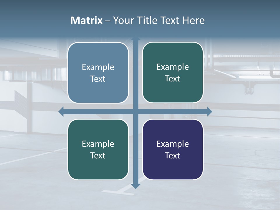 Perspective Life Car PowerPoint Template