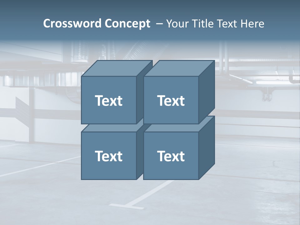 Perspective Life Car PowerPoint Template
