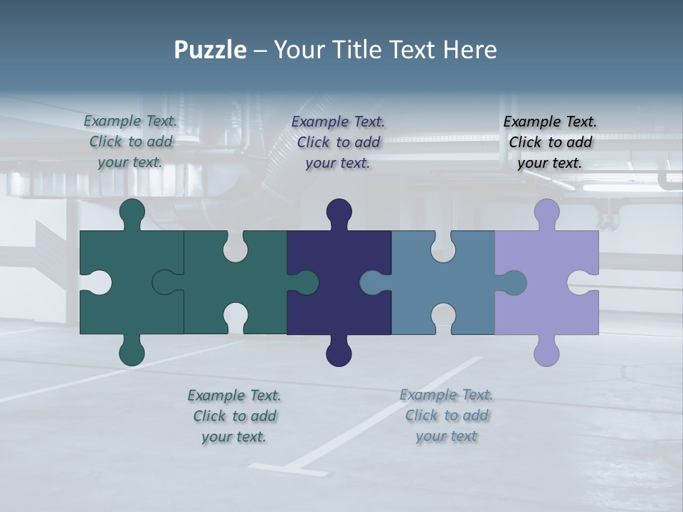 Perspective Life Car PowerPoint Template