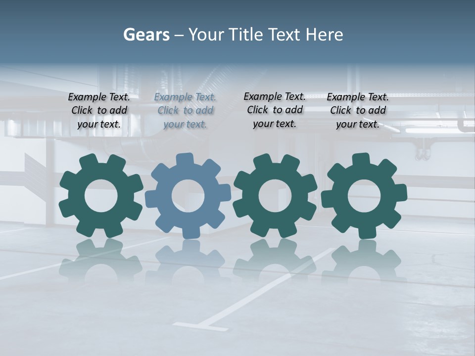 Perspective Life Car PowerPoint Template