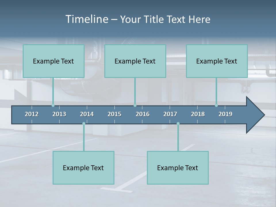 Perspective Life Car PowerPoint Template